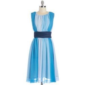 ModCloth Geode Blue Dress